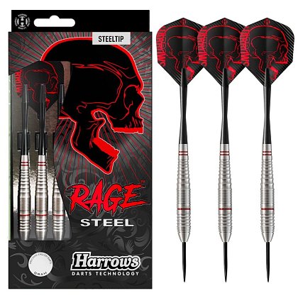 Šipky Harrows Rage Steel steel 18g R