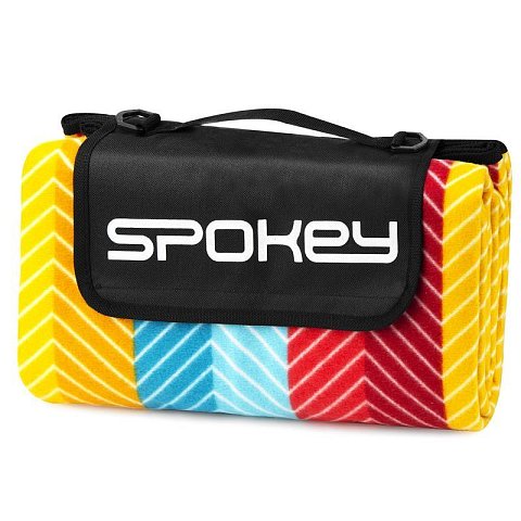 Pikniková deka s popruhem 130x150 cm Spokey Picnic Gray