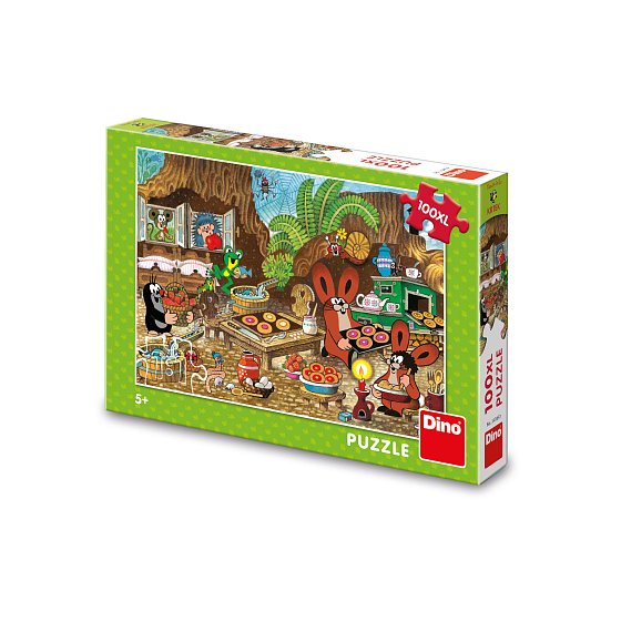 Puzzle Krtek v kuchyni 100 xl dílků 