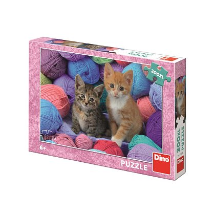 Puzzle Koťátka ve vlně 300 xl dílků 