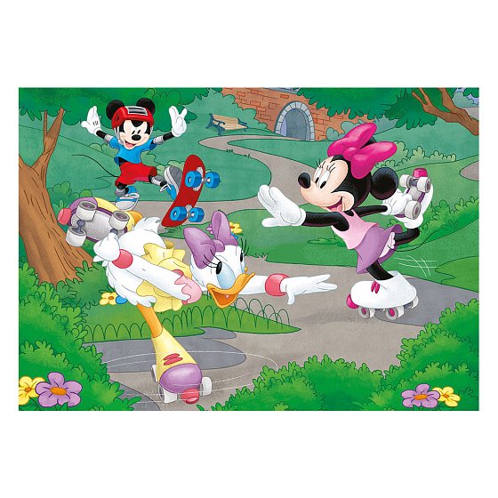 Puzzle Minnie sportuje 100 xl dílků 