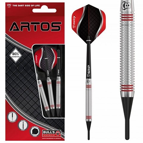 Šipky soft Bull's Artos AR3 80 18g