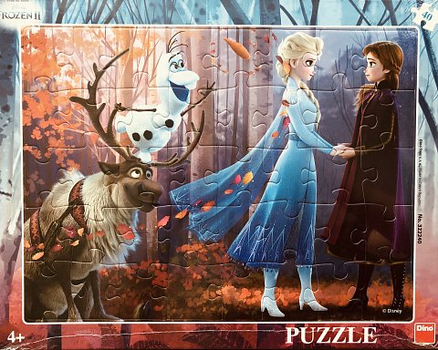 Puzzle Frozen II radost 40 dílků deskové