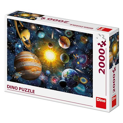 Puzzle - Slunce a jeho soustava 2000 