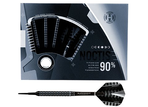 Šipky Harrows Noctis 90% soft - R 22g