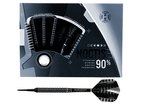 Šipky Harrows Noctis 90% soft - R 18g