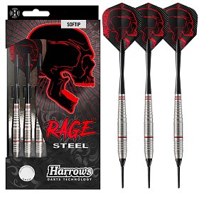 Šipky Harrows Rage Steel soft