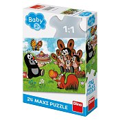 Puzzle Krtek: Narozeniny 24 dílků maxi 