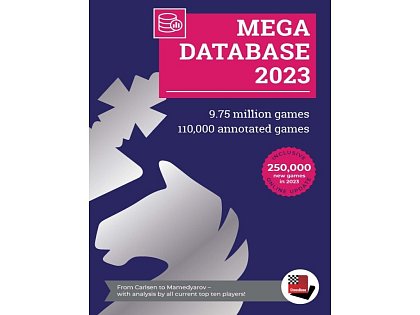 Databáze šachových partií - Mega Database 2023  - UPGRADE Z 2022 