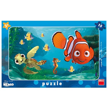 Puzzle - Nemo a želva 15 