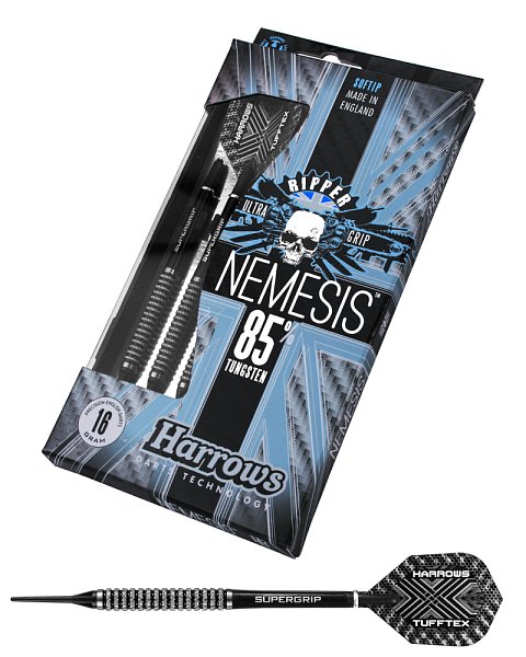 Šipky Harrows Nemesis 85% soft - K 20g