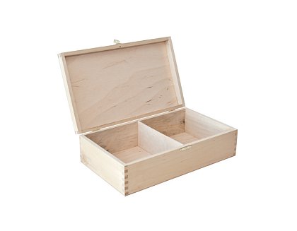 Dřevěný box Natural Velikost 8 - (295x175x87 mm)