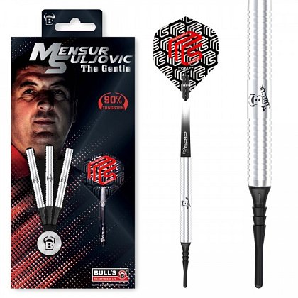 Šipky soft Bull's Mensur Suljovic 18g 90% 