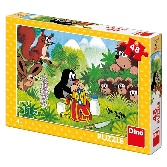 Puzzle Krtek a svačina 48 dílků 