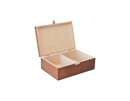 Dřevěný box Natural - obarvený velikost 6 - (225x150x80 mm) 