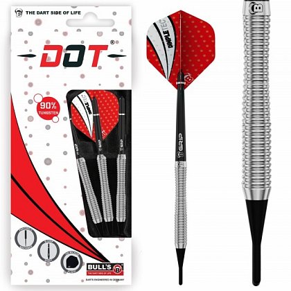 Šipky soft Bull's Dot D2 18g