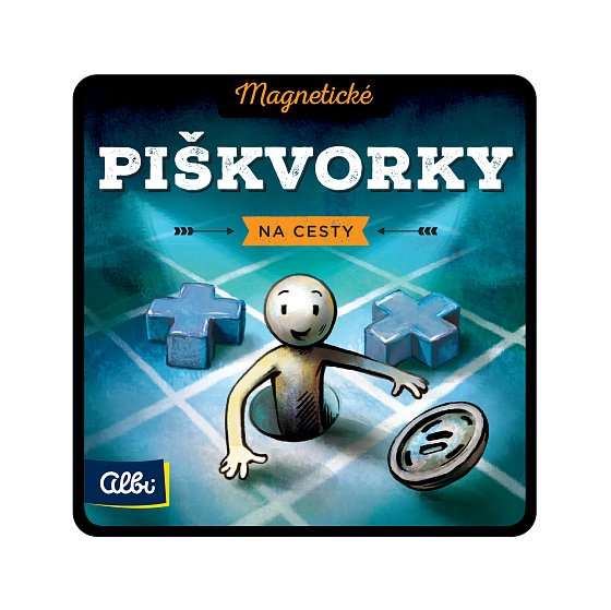 Magnetické Piškvorky - společenská hra