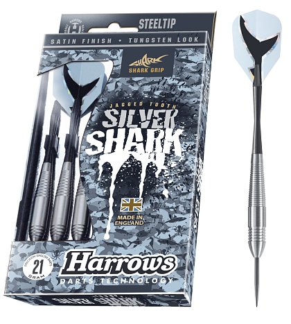 Šipky Harrows Silver Shark steel - R 23g