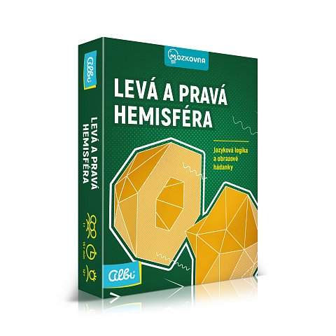 Mozkovna Levá & Pravá hemisféra - karetní hra Mozkovna Levá & Pravá hemisféra