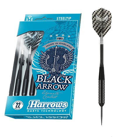 Šipky Harrows Black Arrow steel - R 22g