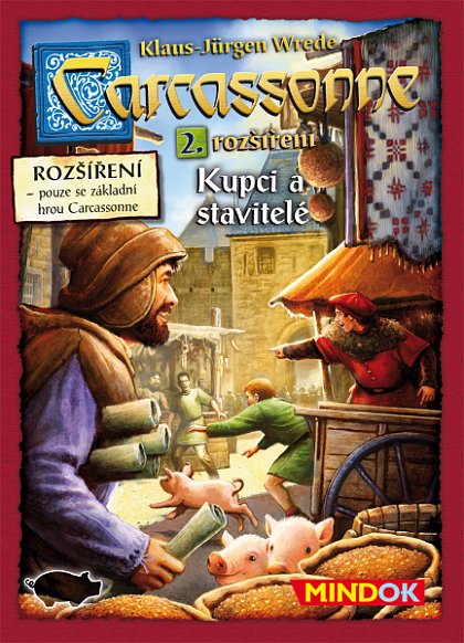 Carcassonne rozšíření 2: Kupci a stavitelé 