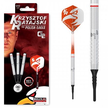 Šipky soft Bull's Krzysztof Ratajski 18g G2 90% 