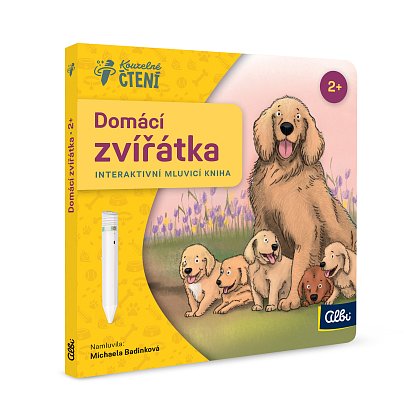 Kouzelné čtení - Minikniha pro nejmenší - Domácí zvířátka 