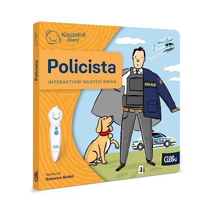 Kouzelné čtení - Minikniha povolání - Policista 