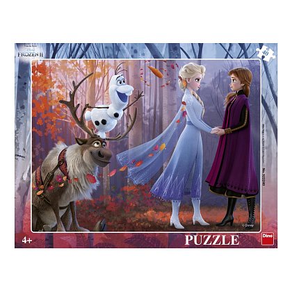 Puzzle Frozen II radost 40 dílků deskové 