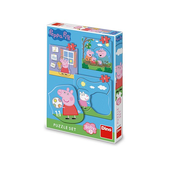 Puzzle - Peppa Pig: Rodina 3–5 