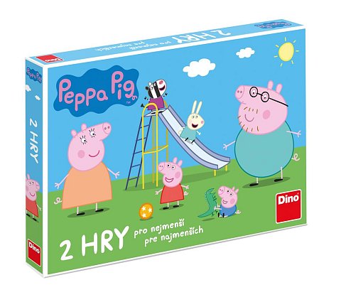 Peppa Pig - 2 hry pro nejmenší 