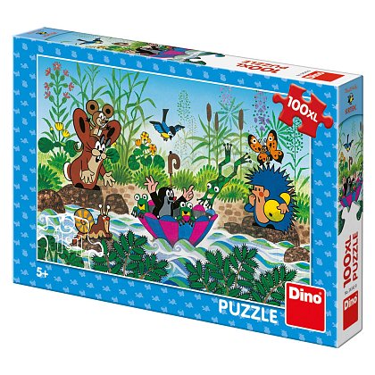 Puzzle Krtečkova plavba 100 xl dílků 