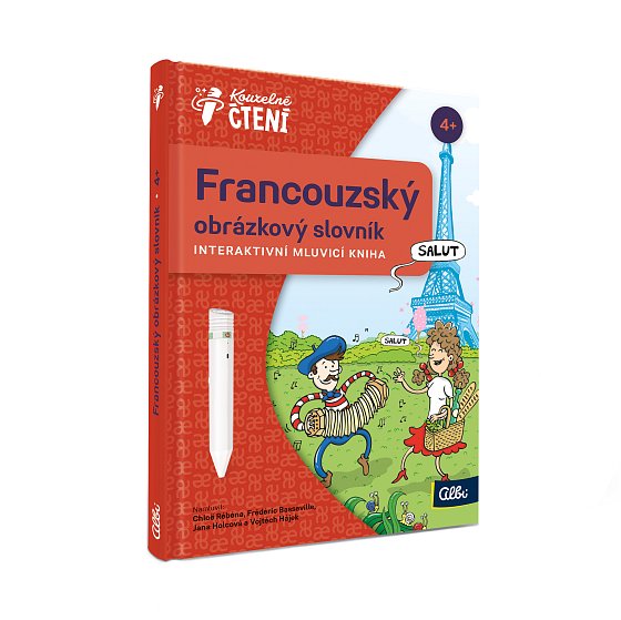 Kouzelné čtení - Francouzský obr. slovník KČ Kniha Francouzský obr. slovník