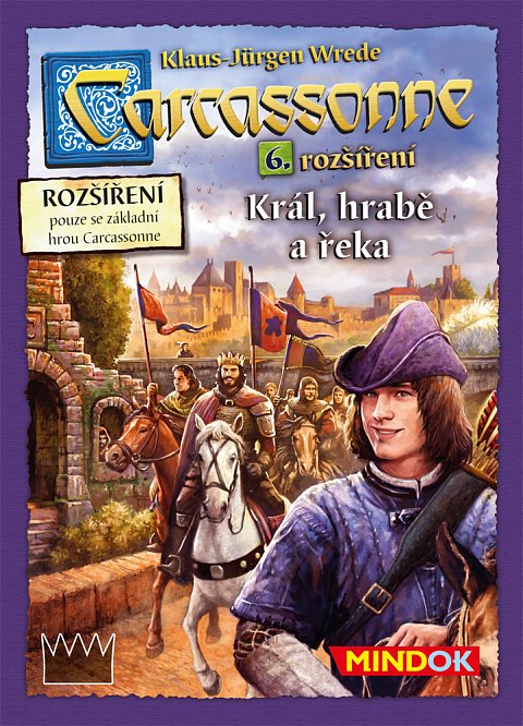 Carcassonne rozšíření 6: Král, hrabě a řeka 