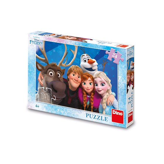 Puzzle Frozen selfie 24 dílků 