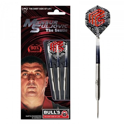 Šipky Bull's steel Mensur Suljovic 90% 23g