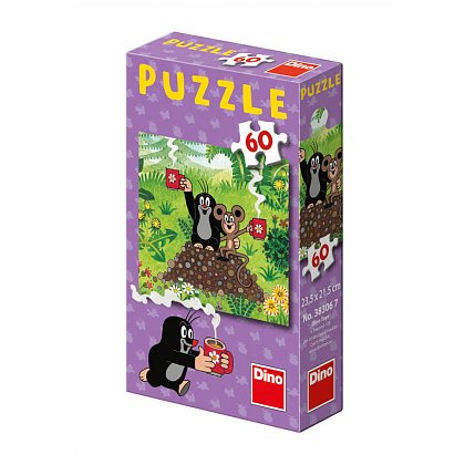 Puzzle Jak Krtek uzdravil myšku 60 dílků 