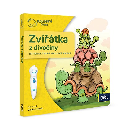 Kouzelné čtení - Minikniha pro nejmenší - Zvířátka z divočiny 