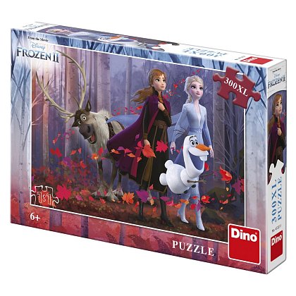 Puzzle Frozen II sestry v lese 300 xl dílků 