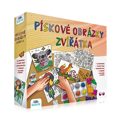 Pískové obrázky - Zvířátka Pískové obrázky - Zvířátka