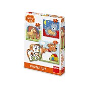 Puzzle - Zvířátka baby