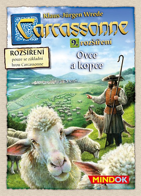 Carcassonne rozšíření 9: Ovce a kopce 