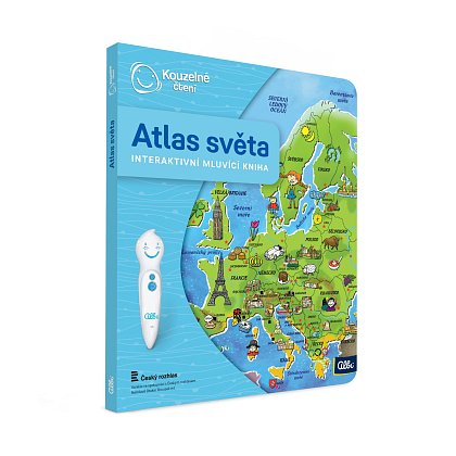 Kouzelné čtení - Atlas světa Kniha Atlas světa